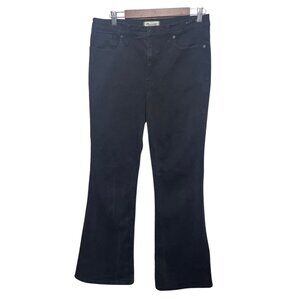 Madewell Black Skinny Flare Jeans
